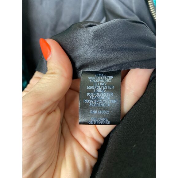 Torrid Velvet Bomber Quilted Jacket SZ 5 - Picture 5 of 8